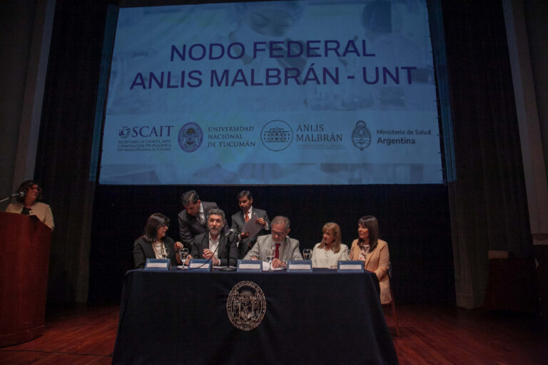 La UNT y el ANLIS-Malbrán constituyeron un Nodo Federal para ampliar la investigación en salud